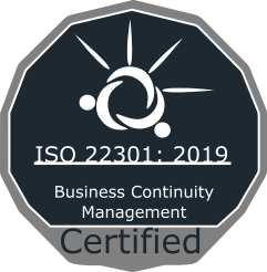 ISO 22301 Certified